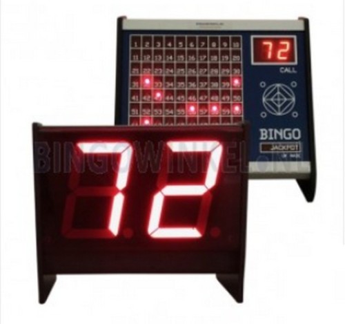 Bingomachine Elektronisch incl 50 bingokaarten